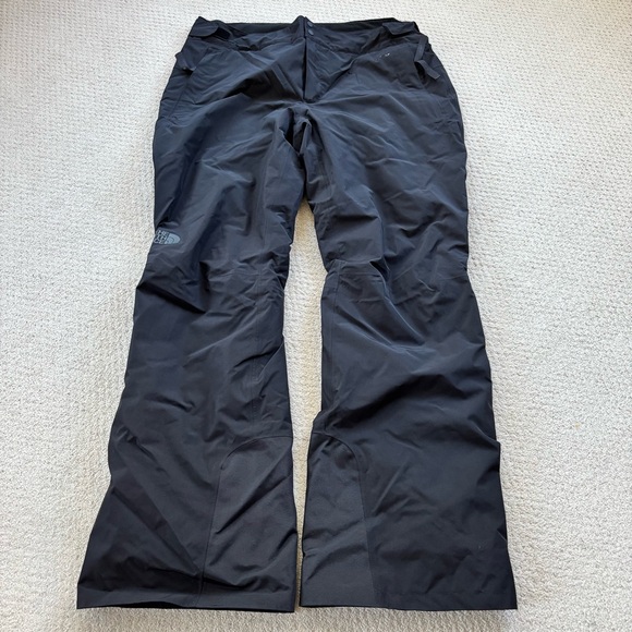 The North Face Descendit Women's Black Insulated Winter Snow Ski Pants - Picture 1 of 3